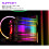 Cooler de ar para CPU com 6 heatpipes e LED arco-íris de 90 mm para 775 7