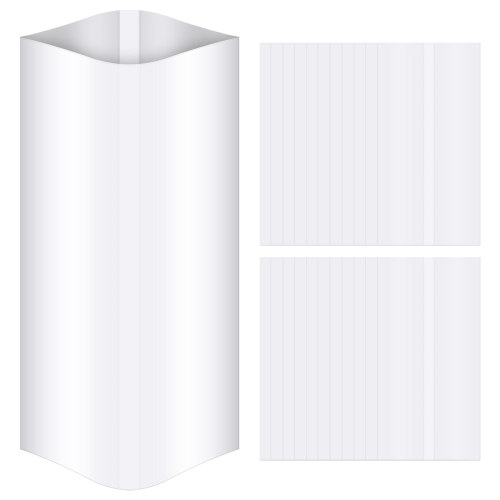 Pacote com 70 unidades de filme termoencolhível para transferência térmica, tamanho 5x10 polegadas, para canecas.