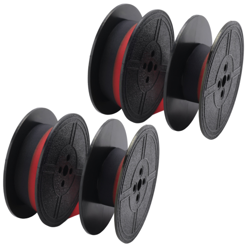 2Pack Typewriter Ribbon Twin Spool Red & Black for Most Typewriter 1