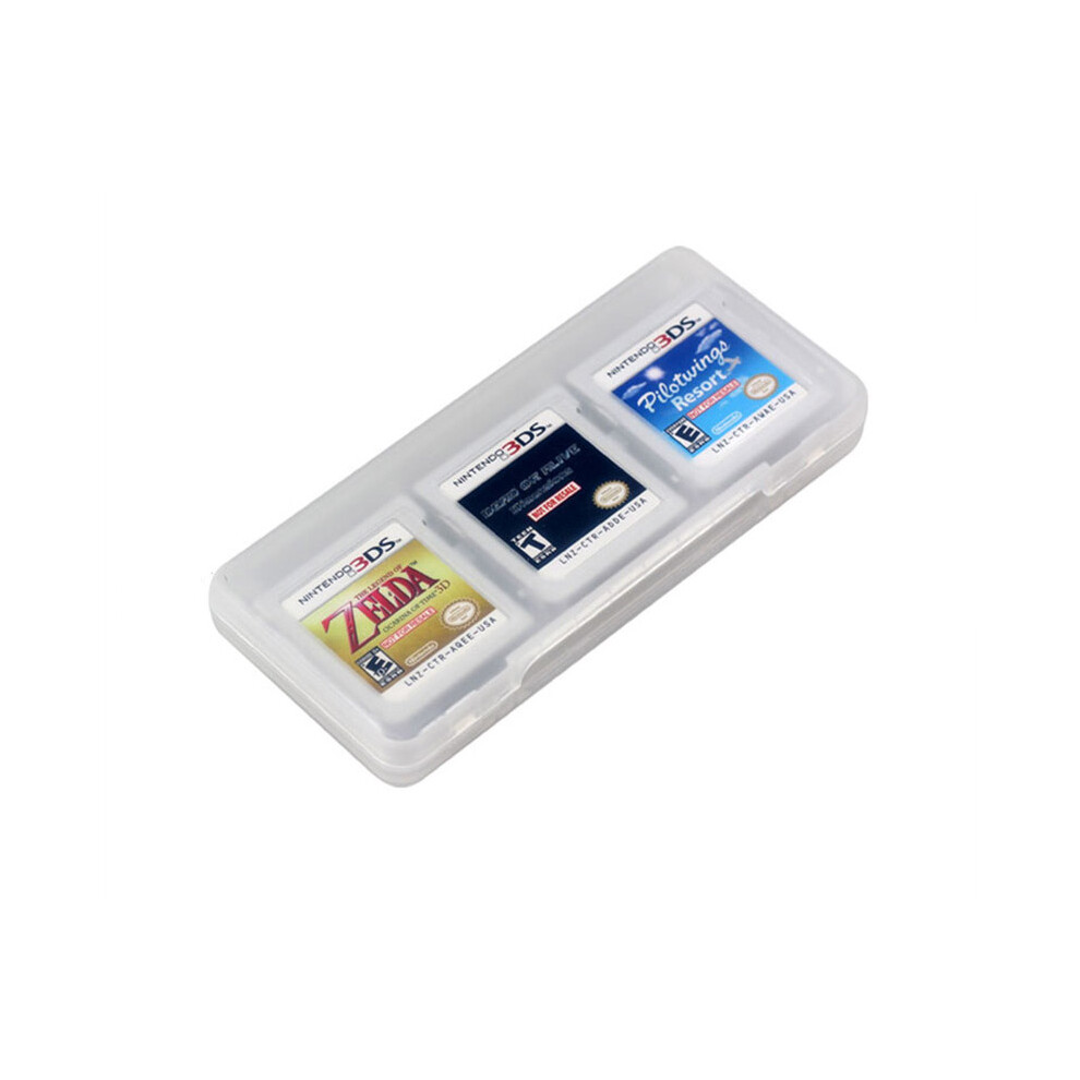 Clear 6 in 1 Game Card Storage Case XL LL-image-OPC-PJ2YQJH-NEW