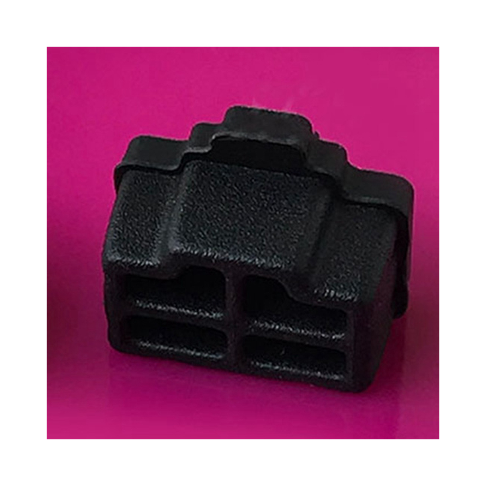 100Pcs Ethernet Hub Port Rj45 Anti Dust Cover Protector Plug Black 4853934834977