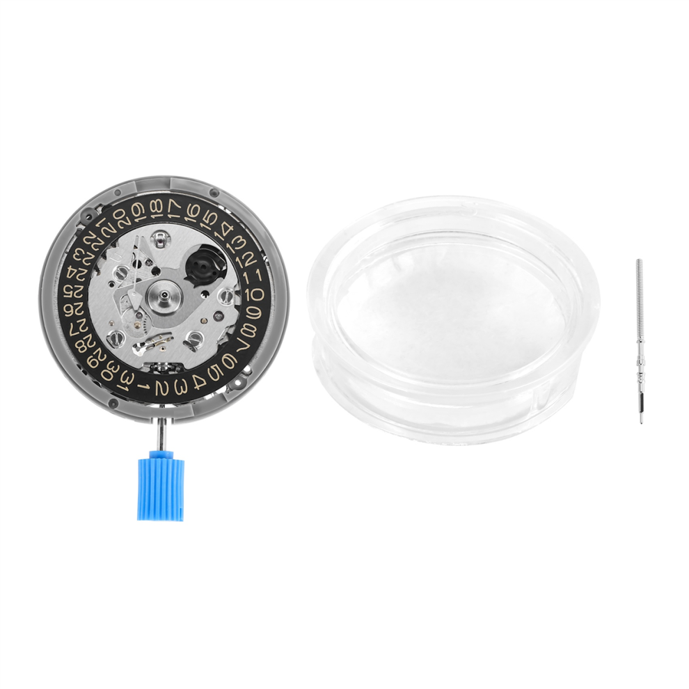 For Nh35a Mechanical Watch Movement 24 Jewels Nh35 3.8 O'clock Gold 4853297036414