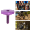 Capuchon de direction de vélo avec vis pour tube de direction de fourche de 28,6 mm, 5
