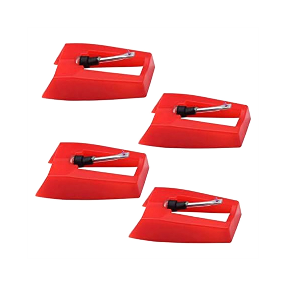 4 Pack Ruby Record Player Needle Turntable Stylus 4853934876892