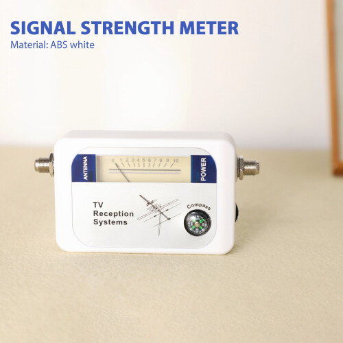 DVB-T Finder Digital TV Antenna Signal Strength Meter White 2
