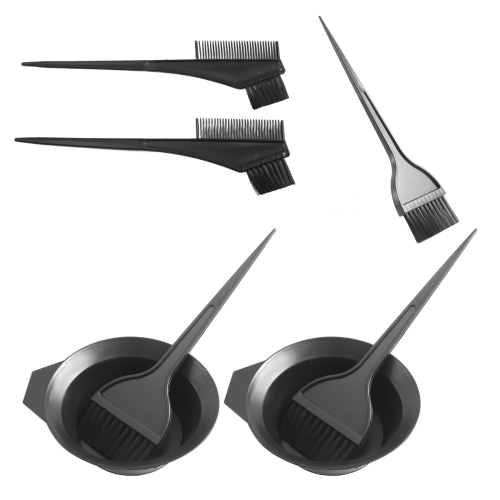 Haarfärbe-Pinsel und Mischschüssel, 7-teiliges Set für Haarfarbe 1