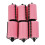6 PCS Magic Hair Care Roller Style Spugna Bigodini per Ragazze e Donne 2