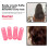 12 stuks roze plastic DIY haarstyling rollers en krultangen 3