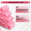 Conjunto de 12 rolos de espuma macia rosa escuro para modelar o cabelo. 4