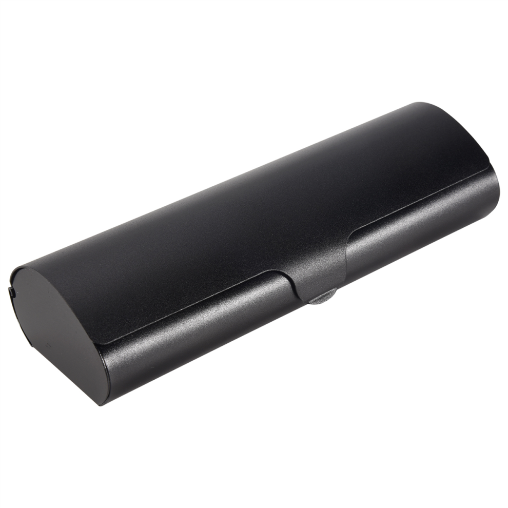 Bez Marki Black Slim Matte Hard Metal Spectacles Case Eyeglasses Case