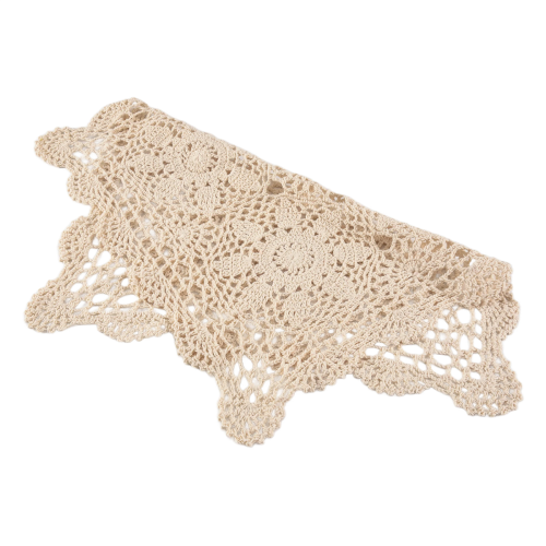 Tablecloths Crochet Square Table Cover Christmas Lace Doilies 1