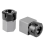 Conjunto de 2 pinças ER32 para fixação de peças quadradas e hexagonais. 3