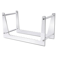 Soporte transparente para discos de vinilo, estante acrílico para discos de vinilo (50 unidades)