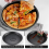 Ronde pizzavorm van koolstofstaal 5