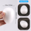 Pacote com 12 Ovos de Páscoa de Espuma de 7,6 cm (3 polegadas) em Formato de Ovo Branco - Bolas para Artesanato 4