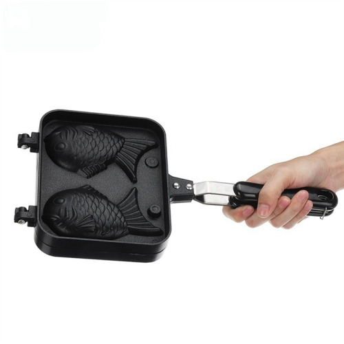 Macchina per waffle giapponese a forma di pesce Taiyaki 1