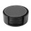 Set of 6 Leather Drink Coasters Round Cup Mat Pad Kitchen Use Black 1