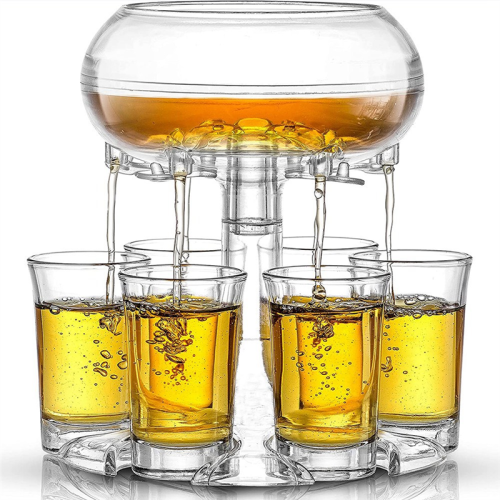 6 shotglas vin whisky öl dispenser spel dispenser 2