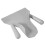 Plastic chipschep, frietschep, laadschep, schep met dubbel handvat 3