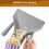 Plastic chipschep, frietschep, laadschep, schep met dubbel handvat 4