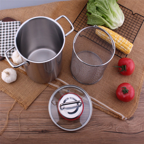 Casserole à asperges avec panier de cuisson, passoire, panier à friture 2