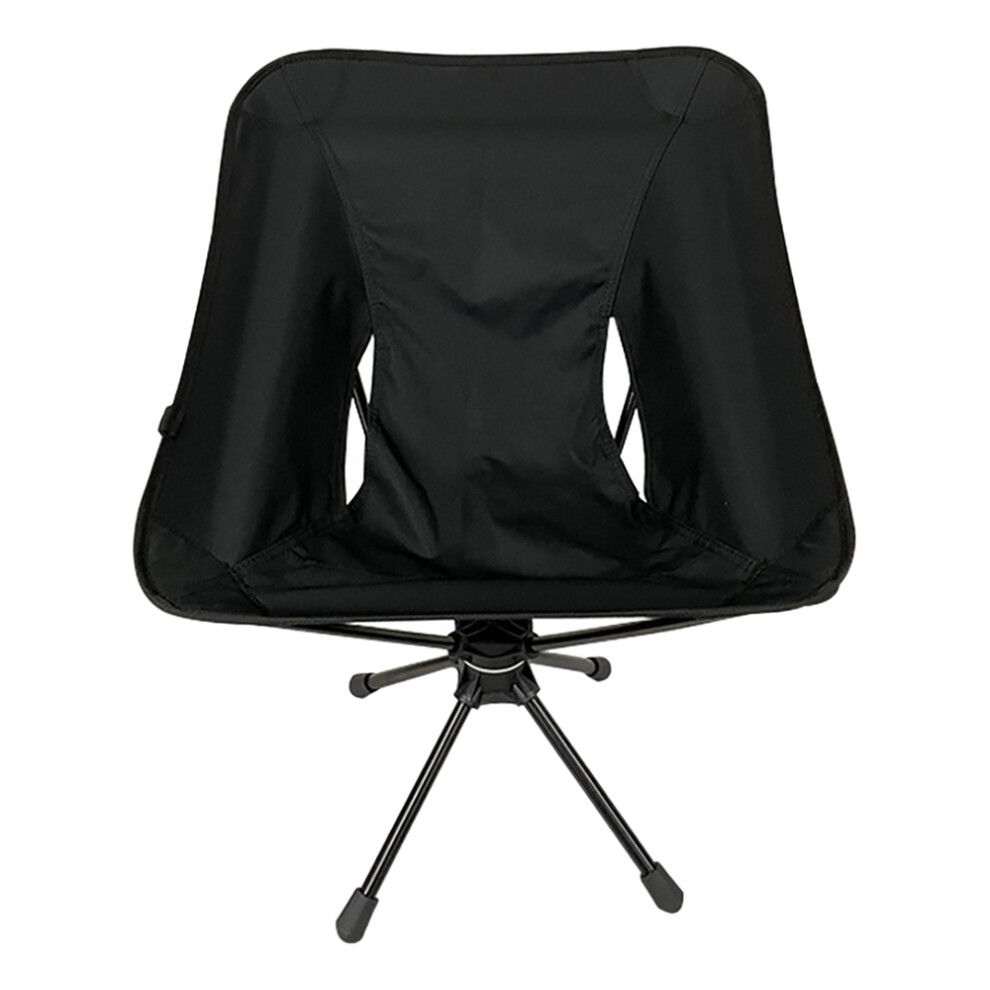 Swivel Chair Camping Portable Folding Chair 360 Rotating with Bag