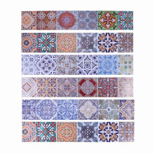 Adesivos de parede para degraus de escada, com sistema de remoção de azulejos.