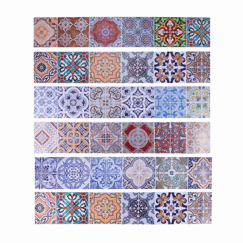 Peel And Stick Tile Backsplash Stair Riser Stair Mural Decals 4852230755610