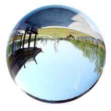 40 mm Kristallkugel aus klarem Glas – heilende Kugel, Fotografie-Requisiten, Geschenke