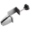 2 Pcs Office Desk Divider Clamp Privacy Screen Clip Holder -Silver 1