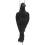 Realistic Hanging Dead Crow Decoy Extra Large Black Feathered Crow 2