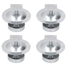 4Pc Ant Proof Hive Feet Stainless Steel Beehive Base Ant-Proof Device