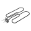 66631 / 65620 Electric Grill Replacement Parts EU Plug 1