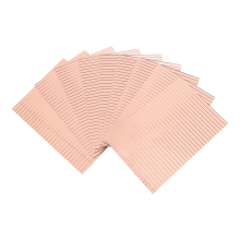 10 vellen glazen tegels, glazen spiegels, mozaïektegels, stickers (roségoud)
