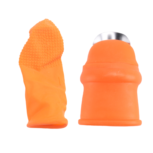 Garten-Daumenmesser aus Silikon mit Finger für Obst und Gemüse 2