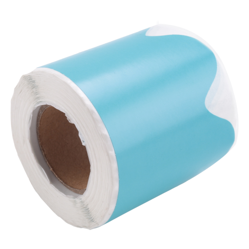 Blauwe gerolde rand stickerrand 50ft Versier prikborden, scholen 1