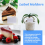 50Pcs Clear Plastic Label Holder Price Tag, for Storage Bins Labels 7