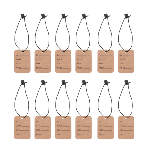 1000 Pieces Price Tags and Hang Tag String, for Clothing Marking 1
