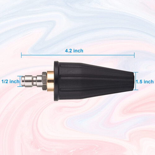 Pressure Washer Tips Turbo Nozzle, Rotating Pressure Washer Nozzle 2