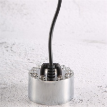 Mini gerador de névoa, máquina de névoa com 12 LEDs para fontes de água e lagos.