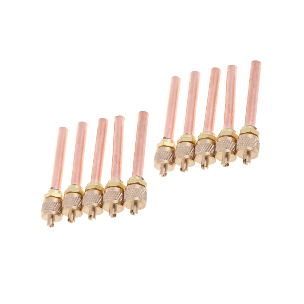 10Pcs Stem Strong Core Ac Air Conditioner Refrigeration Access Valve 4853934839217