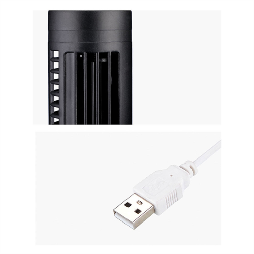 Ny USB-tornfläkt bladlös fläkt torn elektrisk fläkt vit 2