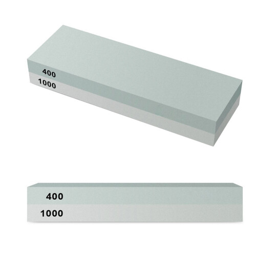 2-IN-1 Sharpening Stone 400/1000 Grit Waterstones, Knife Sharpener 2