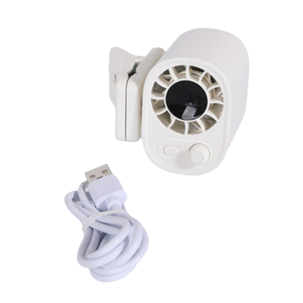 Outdoor Clip On Fan With Led Display 360 Rotation 100 Speed 4852230753425