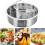 Separator Set Stainless Steel Grid Basket Divider for Cooking 3