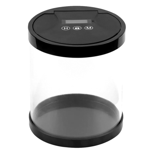 Electronic Time Lock Box Timer Lock Container Black