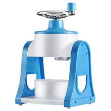 Máquina de gelo raspado doméstica pequena, triturador de gelo manual
