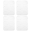 24 stuks drumdempers, gelpads voor drums (helder) 1