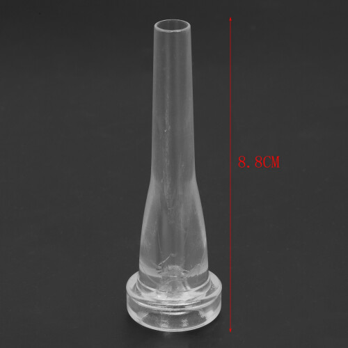 Bocchino per tromba in ABS, misura 7C, per tromba musicale, bianco 1