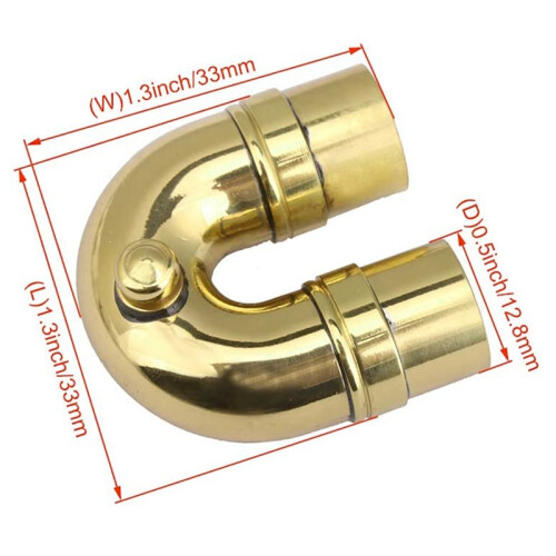 Premium Copper Trumpet Elbow for Trumpet Replacement Accessories 2